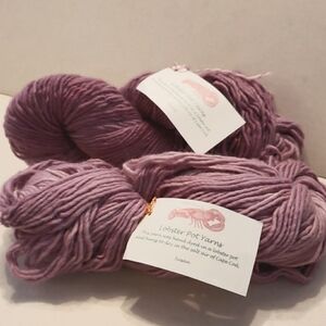 Hand-Dyed Wool skeins